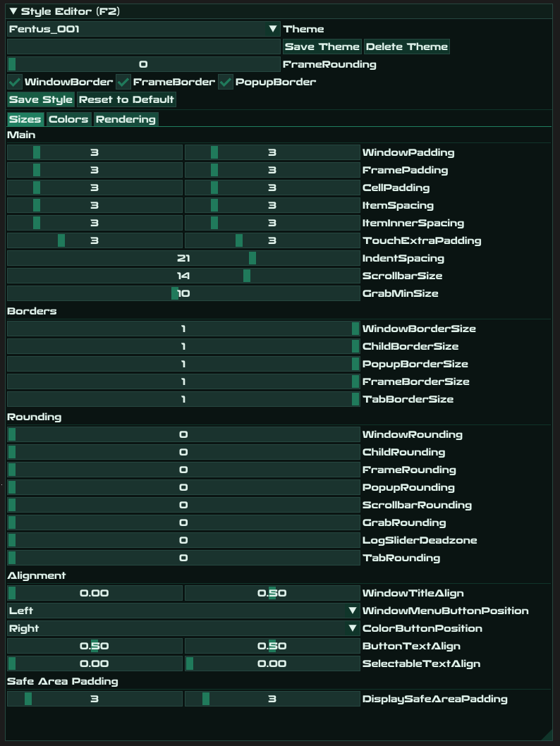 Style Editor